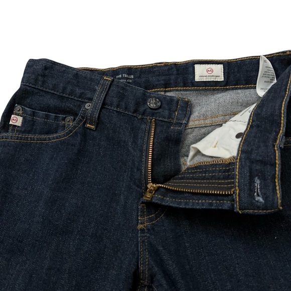Adriano Goldschmied AG Jeans Mens 29R Tellis Modern Slim Japanese Selvedge Blue - Picture 3 of 7